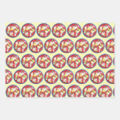 Feuille De Papier Cadeau Bacalao Cuisine portoricaine Morue Salée Poisson S (Devant 3)