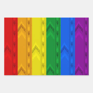 Feuille De Papier Cadeau Backrooms Pride Arc-en-ciel