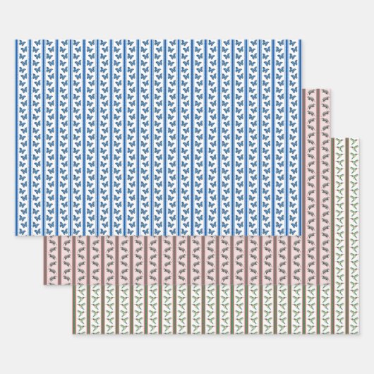 Feuille De Papier Cadeau Backyard Animals Wrapping Paper (Lot)