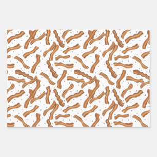 Feuille De Papier Cadeau Bacon and bits pattern
