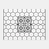 Feuille De Papier Cadeau Baia Ancienne mosaïque romaine - Motif (Devant)