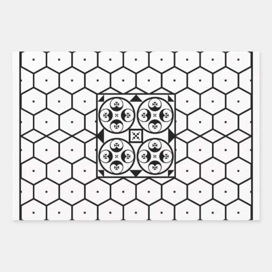 Feuille De Papier Cadeau Baia Ancienne mosaïque romaine - Motif (Devant)