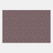 Feuille De Papier Cadeau Baies d'hiver Golden Foil (Devant)