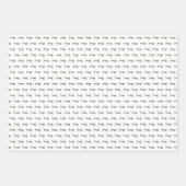 Feuille De Papier Cadeau baies festives traditionnel vert & rouge noël (Devant 2)