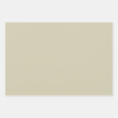 Feuille De Papier Cadeau Bain Gold et Turquoise (Devant)