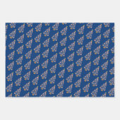 Feuille De Papier Cadeau Bal de baseball Animaux Arbre de Noël (Devant 3)