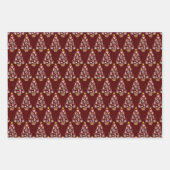 Feuille De Papier Cadeau Bal de baseball Animaux Arbre de Noël (Devant 2)