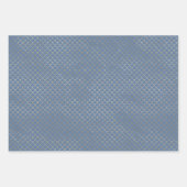 Feuille De Papier Cadeau Balances de sirène tridente de l'hippocampe bleu e (Devant)