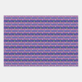 Feuille De Papier Cadeau Ballerina de Noël - Danseur de ballet (Devant)