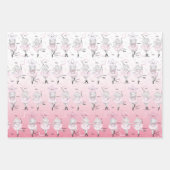 Feuille De Papier Cadeau Ballerina Elephant Dance Considérant (Devant)