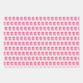 Feuille De Papier Cadeau Ballerina Pink Tutu Toe Pointe Chaussures Ballet D (Devant 2)