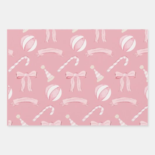 Feuille De Papier Cadeau Ballet Pastel Nutcracker (Devant)