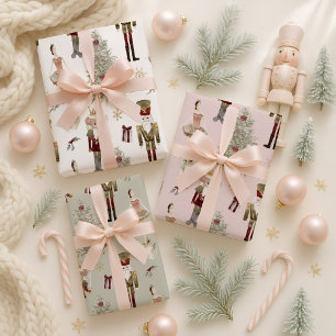 Feuille De Papier Cadeau Ballet Suite Nutcracker