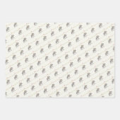 Feuille De Papier Cadeau Ballon Zebra Party Cadeaupapier Vellen Set (Devant 3)