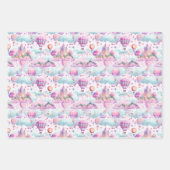 FEUILLE DE PAPIER CADEAU BALLONS D'AIR CHAUD (Devant)