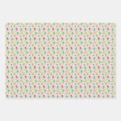 Feuille De Papier Cadeau Ballons de l'Aïd moubarak (Devant)