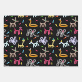 Feuille De Papier Cadeau Balloon Animals Kids Party Theme (Devant)