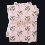 Feuille De Papier Cadeau Balnéaire Soiree Palm Trees Rose Cute CUSTOM<br><div class="desc">Papier d'emballage personnalisé ! L'art fait main pour vous ! Parfait pour une douche de nage en bord de mer, une fête de bachelorette, une fête de fiançailles ou un anniversaire. ENTIÈREMENT PERSONNALISABLE ! MERCI POUR LE SOUTIEN DES ARTISTES INDÉPENDANTS ! Toutes les oeuvres d'art et les dessins sont créés...</div>