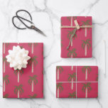 Feuille De Papier Cadeau Balnéaire Soiree Palm Trees Rose Cute CUSTOM<br><div class="desc">Papier d'emballage personnalisé ! L'art fait main pour vous ! Parfait pour une douche de nage en bord de mer, une fête de bachelorette, une fête de fiançailles ou un anniversaire. ENTIÈREMENT PERSONNALISABLE ! MERCI POUR LE SOUTIEN DES ARTISTES INDÉPENDANTS ! Toutes les oeuvres d'art et les dessins sont créés...</div>