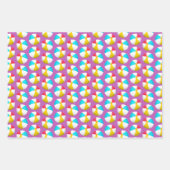 Feuille De Papier Cadeau Bals de plage cool motif (Devant 3)