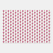 Feuille De Papier Cadeau Banana Split Glace Sundae Scoop Shop Dessert (Devant 3)