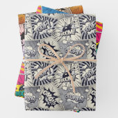 Feuille De Papier Cadeau Bande dessinée Bubbles Pop Art (En situation)