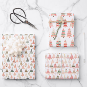 Feuille De Papier Cadeau Bande Neutre Washi Arbre de Noël Clip Art