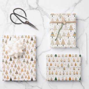 Feuille De Papier Cadeau Bande Neutre Washi Arbre de Noël Clip Art
