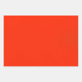 Feuille De Papier Cadeau Bandes rouges, vertes et blanches (Devant 2)