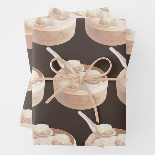 Feuille De Papier Cadeau Bao Baby - Tea Time Bao Buddies (En situation)