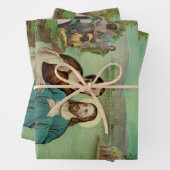 Feuille De Papier Cadeau Baptême de Jésus-Christ (En situation)