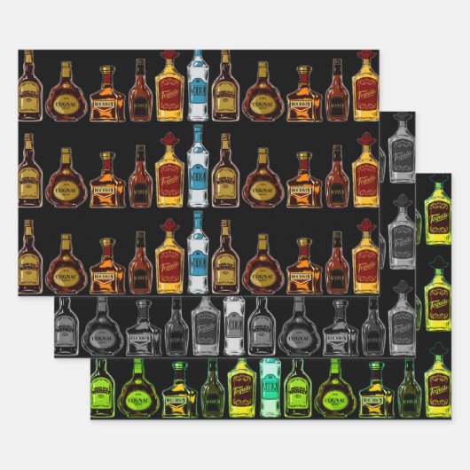 Feuille De Papier Cadeau Bar Ouvert (Lot)