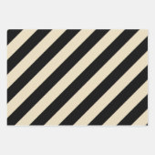 Feuille De Papier Cadeau Barre croisée (Devant 3)