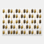 Feuille De Papier Cadeau Barres de glace (Devant 2)