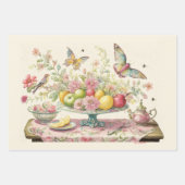 Feuille De Papier Cadeau Barroque Vie morte (Devant)