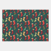 Feuille De Papier Cadeau Bas et étincelles (Devant 2)