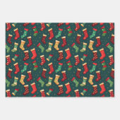 Feuille De Papier Cadeau Bas et étincelles (Devant)