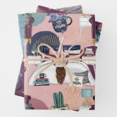 Feuille De Papier Cadeau Basculement (En situation)