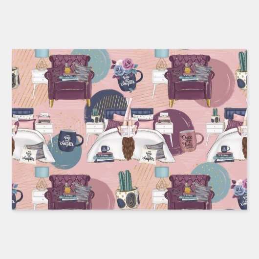 Feuille De Papier Cadeau Basculement (Devant)