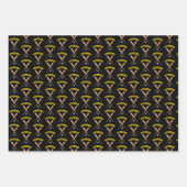 Feuille De Papier Cadeau Baseball de Pittsburgh (Devant)