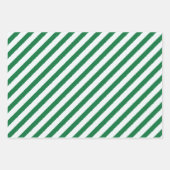 Feuille De Papier Cadeau Basique Diagonal Stripes Faux Torn Effet (Devant 3)