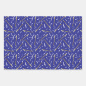 Feuille De Papier Cadeau Bass Clarinet Music Note Motif (Devant 3)