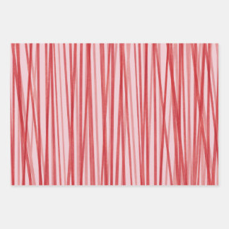 Feuille De Papier Cadeau Bâton de menthe poivrée