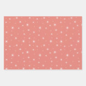 Feuille De Papier Cadeau Baubles de Noël modernes du milieu du siècle (Devant 3)