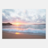 Feuille De Papier Cadeau Beach Trio Paradis tropical (Devant 2)