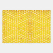 Feuille De Papier Cadeau Bear and Honey Baby Shower (Devant 2)