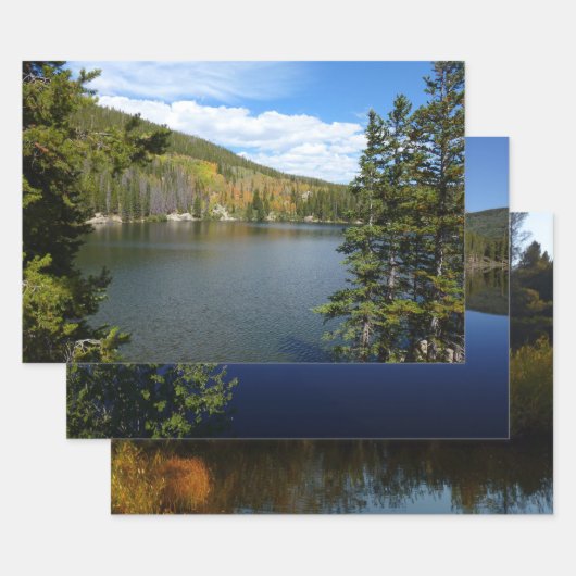 Feuille De Papier Cadeau Bear Lake au parc national Rocky Mountain (Lot)