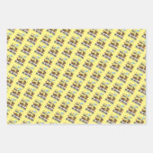 Feuille De Papier Cadeau Bear y Big Brother Fils de frère (Devant 3)