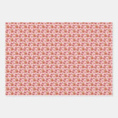 Feuille De Papier Cadeau Bears and Cupcakes Valentines Wrapping Paper (Devant 2)