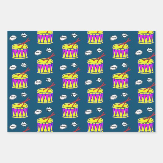 Feuille De Papier Cadeau Beat (Devant 3)